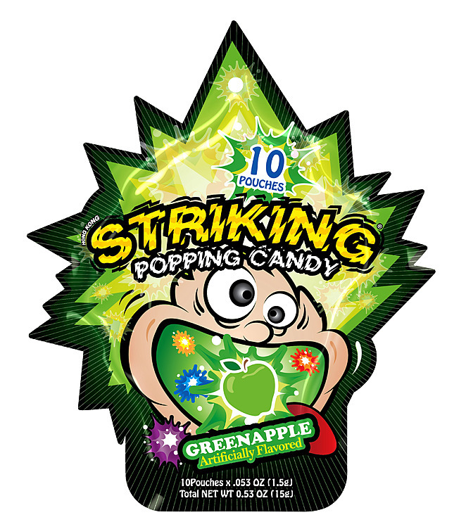 Popping candy green apple  15g