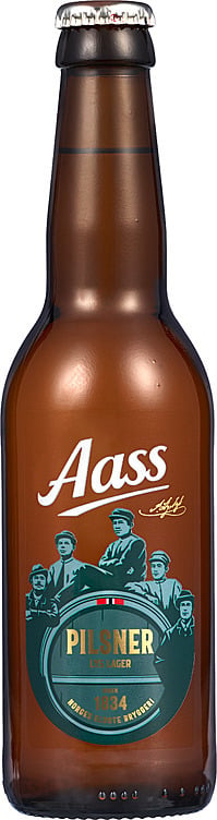 Aass pilsner fl  4,7%  24x33cl