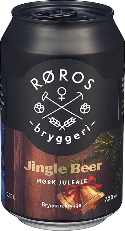 Røros bryggeri jingle beer   7,2%   24x33cl