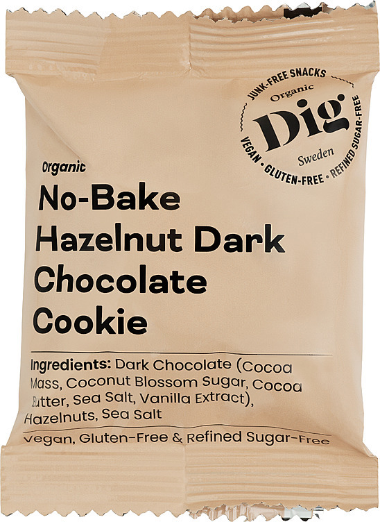 Dig hazelnut dark chocolate cookie  30g
