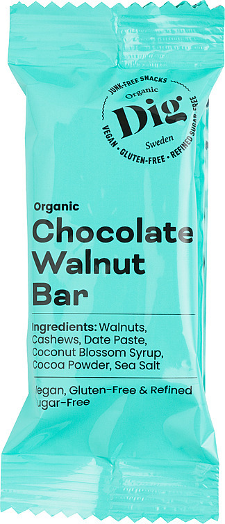 Dig chocolate walnut bar  42g