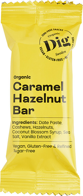 Dig caramel hazelnut bar  42g