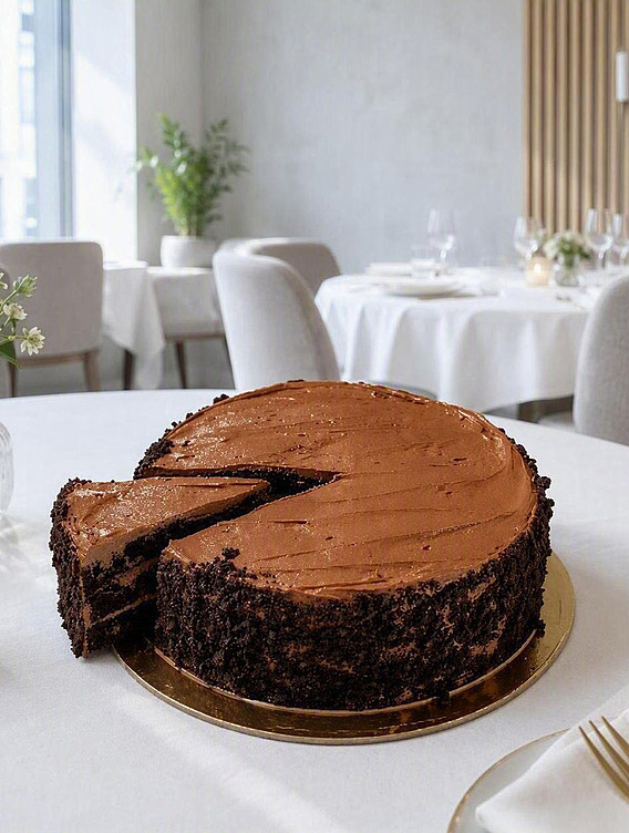 Premium sjokoadefudge kake  1,67kg