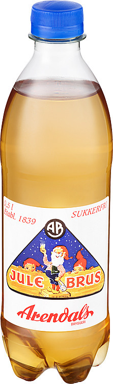 Arendals julebrus sukkerfri fl   24x0,5l