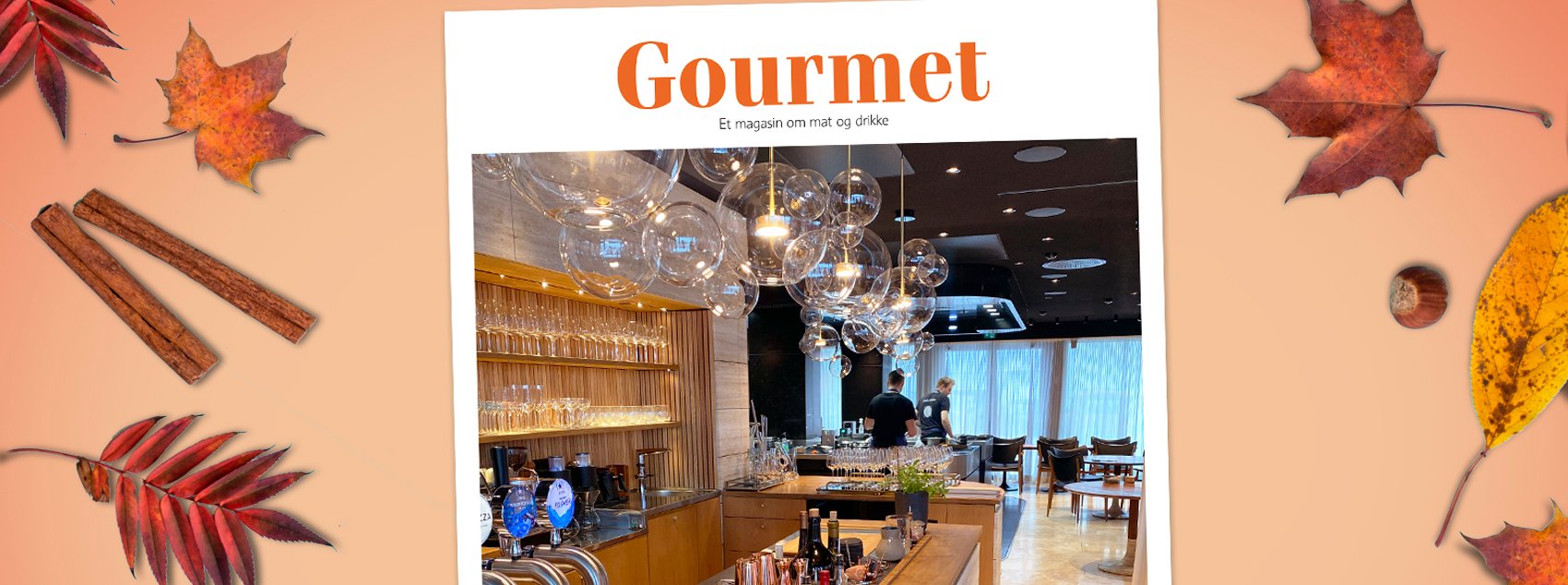 Illustrasjonsbilde av coveret til magasinet Gourmet, nr. 2 2025