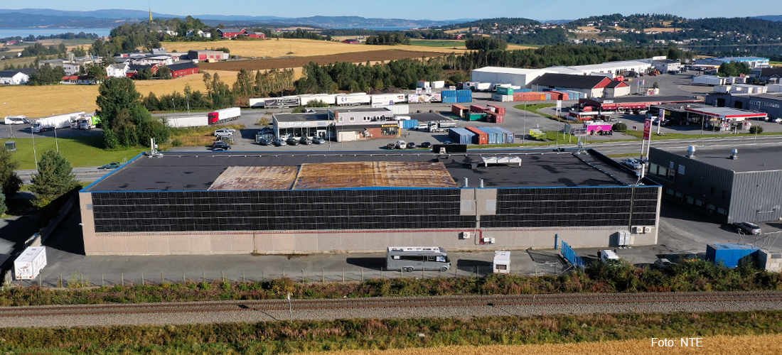 Solcellesuksess hos Nær Engros Levanger