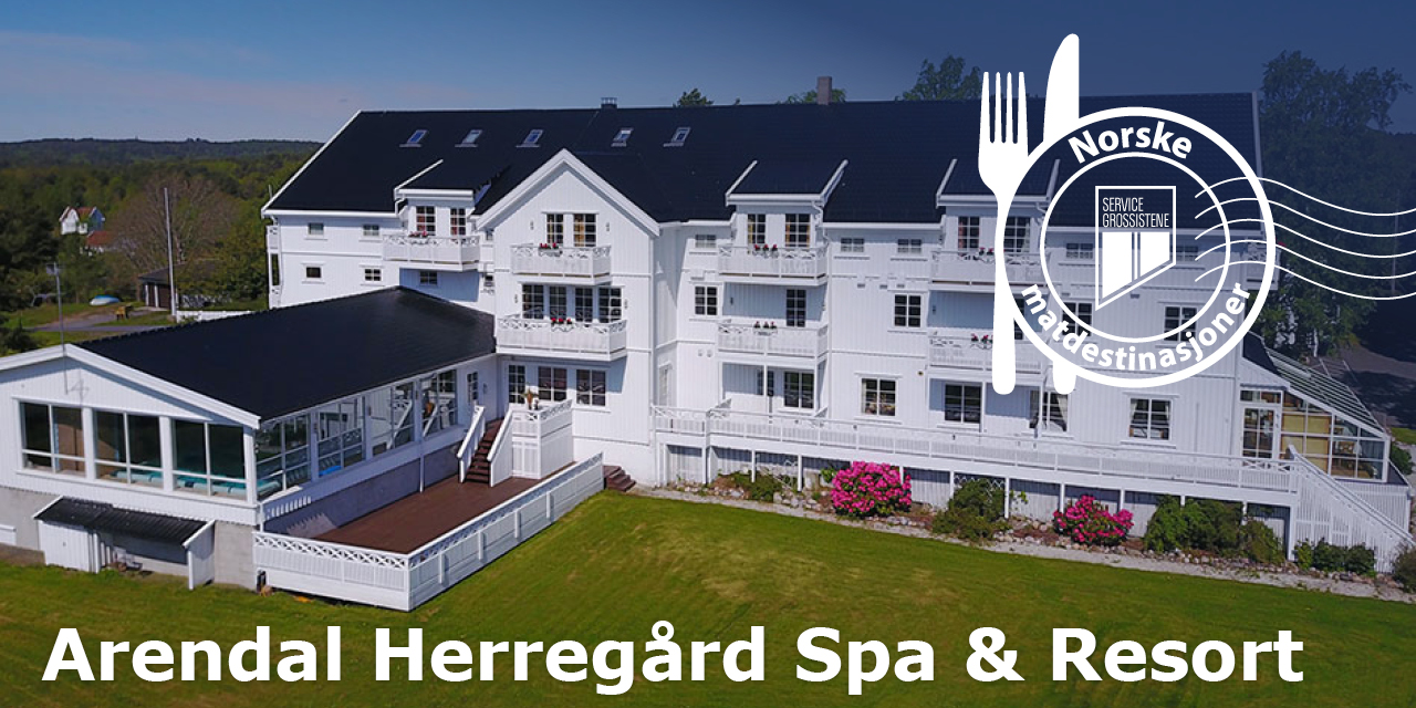 Norske Matdestinasjoner - Arendal Herregård Spa og Resort