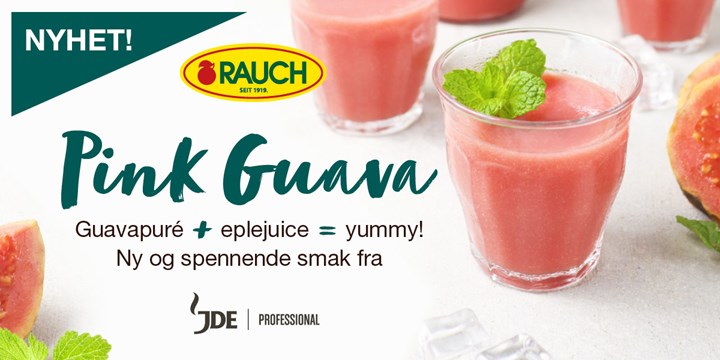 JDE Professional lanserer Pink Guava – en ny og spennende smak