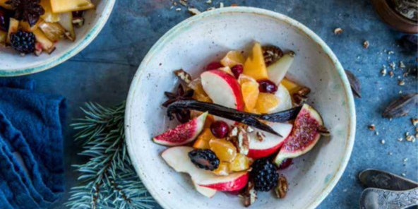 OPPSKRIFT - Fruktsalat til jul