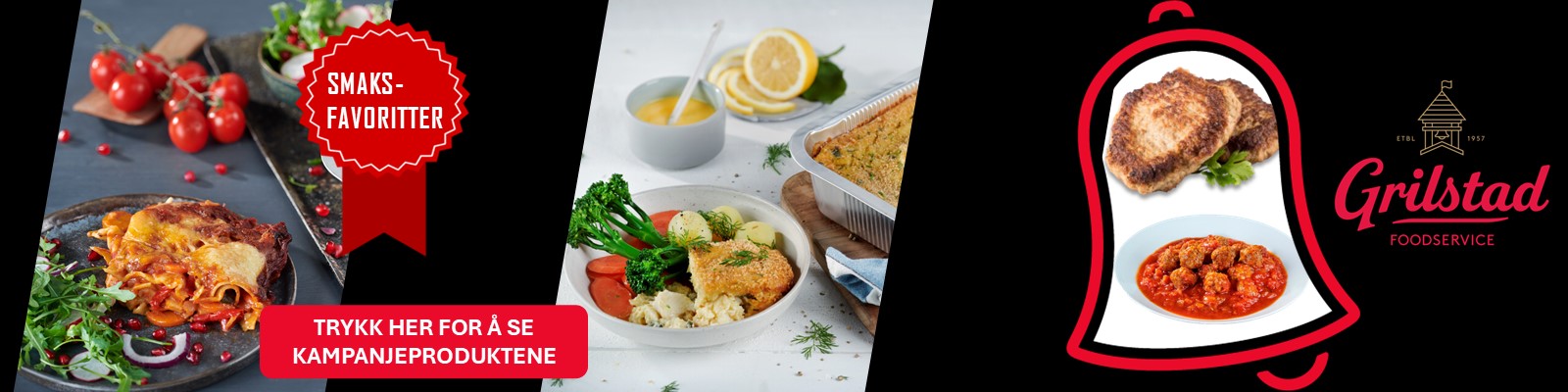 Kampanje på utvalgte produkter fra Grilstad