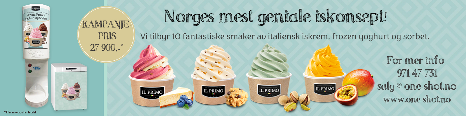 One-Shot - Norges mest geniale iskonsept